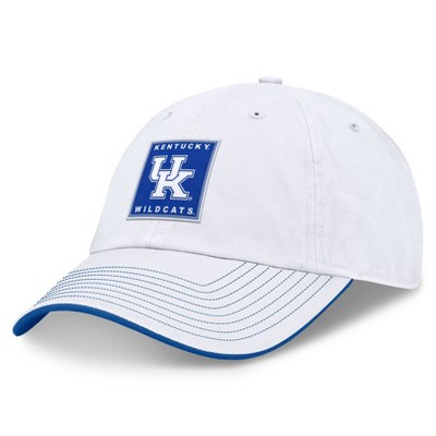 NCAA Kentucky Wildcats Milo Cotton Hat: Adjustable Baseball Cap, One Size Fits Most