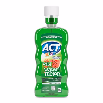 ACT Kids Wild Watermelon Anticavity Fluoride Rinse Mouthwash - 16.9 floz