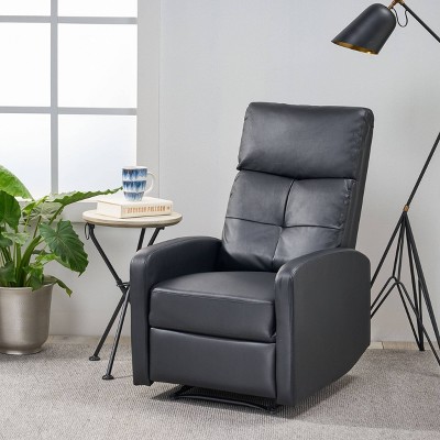 Samedi Faux Leather Recliner Club Chair - Christopher Knight Home