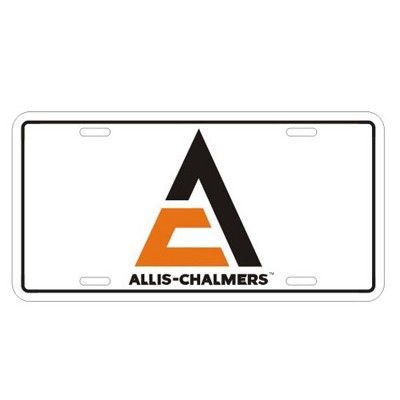 Allis Chalmers Triangle Logo License Plate 06005