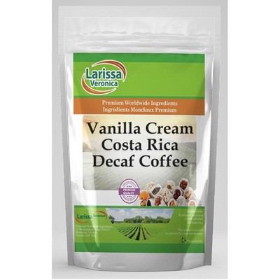 Larissa Veronica Vanilla Cream Costa Rica Decaf Coffee (Gourmet, Naturally Flavored, Whole Coffee Beans) (16 oz, ZIN: 558955)