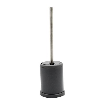 Cameo Toilet Bowl Cleaning Brush, Self-Closing Lid, Stainless-Steel Holder, 360 Degree Brush Head, Fingerprint-Proof, Rust Resistant, Compact Size