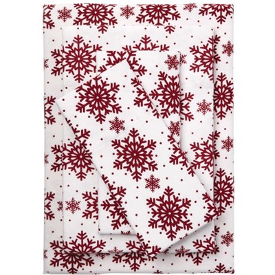BrylaneHome Cotton Flannel Print Sheet Set