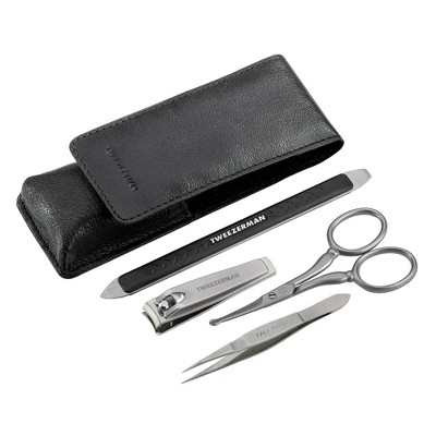 Tweezerman Men's Essential Grooming Kit - 4pc