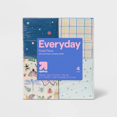 Everyday Ultra Soft Facial Tissue - Kids Designs - up&up™