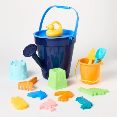 Transparent Water Can Design 15pc Set - Sun Squad™: Sand Beach Toys for Kids