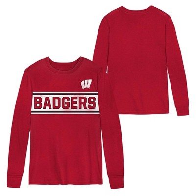 NCAA Wisconsin Badgers Boys' Long Sleeve T-Shirt