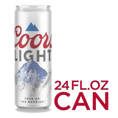 Coors Light Beer - 24 fl oz Can