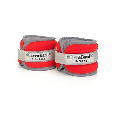 THERABAND Comfort Fit Ankle & Wrist Cuff Wrap Weight Set