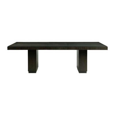 Holden Rectangular Standard Height Dining Table Top Black - Picket House Furnishings: With 20" Extension Leaf, Seats 4