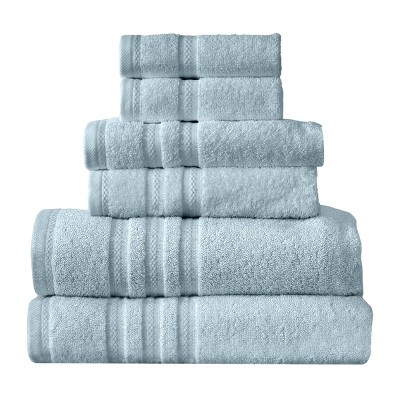 Arm & Hammer 6pc Performance Bath Towels and Hand Towels with Washcloth Set