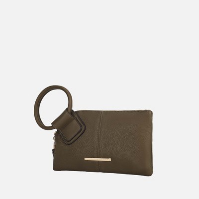 MKF Collection Luna Vegan Leather Women's Clutch/Wristlet by Mia K