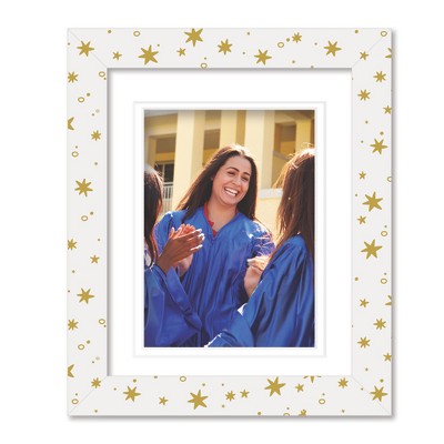 Courtside Market ColorBloom Moments; Gold Grad - 8"x10" 1-5x7 Opening Easel Back/Wall Frame