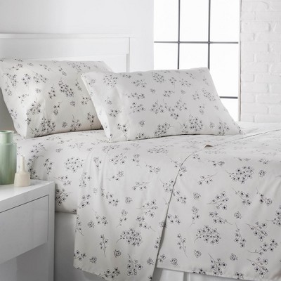 Southshore Fine Living Sweet Florals Easy Care wrinkle resistant Microfiber ultra-soft Sheet Set
