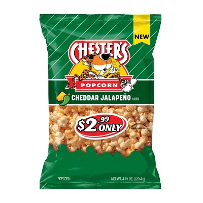 Chester’s Jalapeno Cheddar Popcorn - 4.25oz