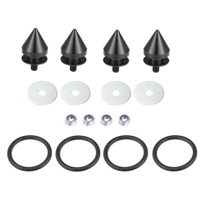 Unique Bargains Umbrella Type Universal Bumper Quick Release Front Rear Bumper Fasteners 4 Set