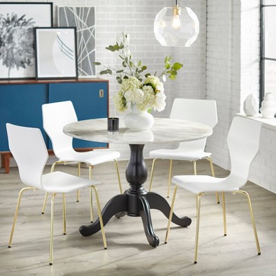 Set of 2 Enna Mid-Century Modern Bentwood Chairs - angelo:HOME