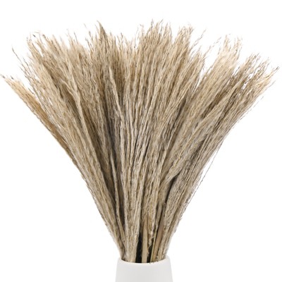 Unique Bargains Small Fake Fluffy Faux Pampas Grass for Home 40 cm/16 Inch