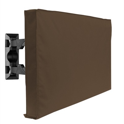 Outdoor TV Cover For Flat Screens - Slim Fit - Weatherproof Weather Dust Resistant Television Protector