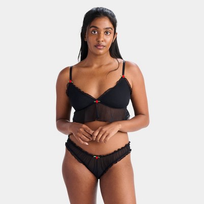 Parade Women's Silky Mesh Flutter Cheeky Underwear