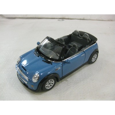 KiNSMART Mini Cooper S Convertible 1/28 Blue