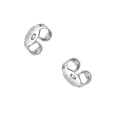 Girls' Replacement Pair Standard Backs Sterling Silver - In Season Jewelry