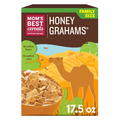 Mom's Best Honey Grahams Breakfast Cereal - 17.5oz