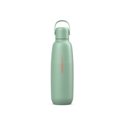 SodaStream 30 fl oz Metal Water Bottle Mint: Dishwasher-Safe, Portable Drinkware for Hot or Cold Beverages