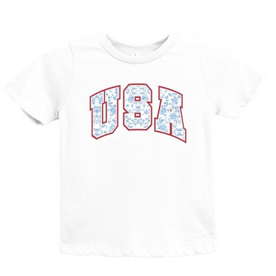 The Juniper Shop USA Blue Willow Youth Short Sleeve Tee