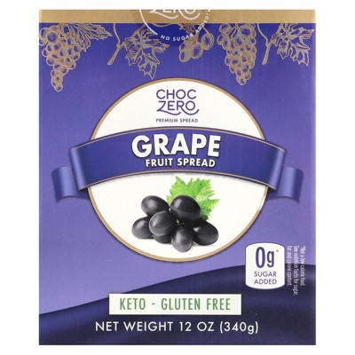ChocZero Fruit Spread, Grape, 12 oz (340 g)