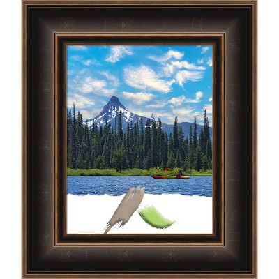 11"x14" Villa Wood Picture Frame, Wall Decor, Sawtooth Hanger - Amanti Art