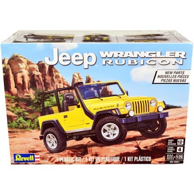 Level 4 Model Kit Jeep Wrangler Rubicon 1/25 Scale Model by Revell