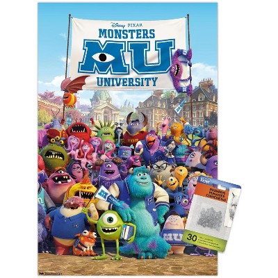 Trends International Disney Pixar Monsters University - One Sheet Unframed Wall Poster Prints