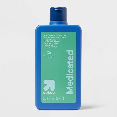 Medicated Menthol Dandruff Shampoo with Selenium Sulfide - 12oz - up&up™