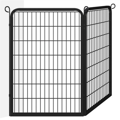 Yaheetech 2 Panels Metal Dog Playpen Fence