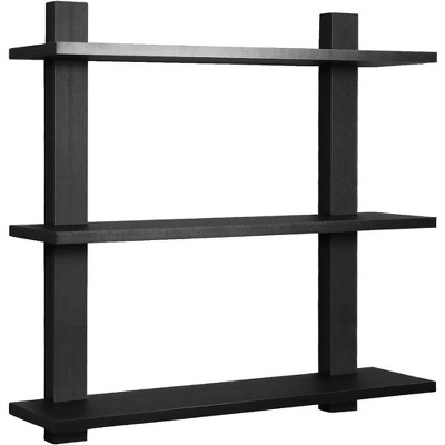 Sorbus 3 Tier Decorative Floating Wall Shelf - for Books, Trophies, Wall Decor, Kitchen, Living Room & Bathroom Decor