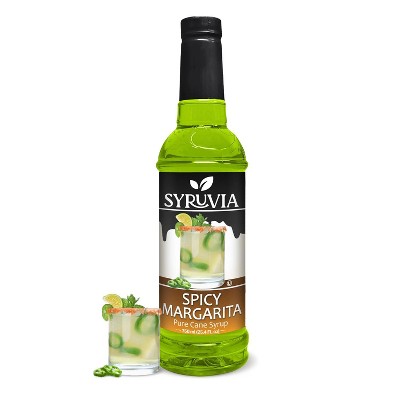 Syruvia Spicy Margarita Syrup - 25.4 fl oz. Premium Flavoring Syrup For Coffee