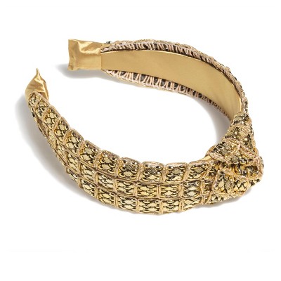Shiraleah Mesh Bead Knotted Headband