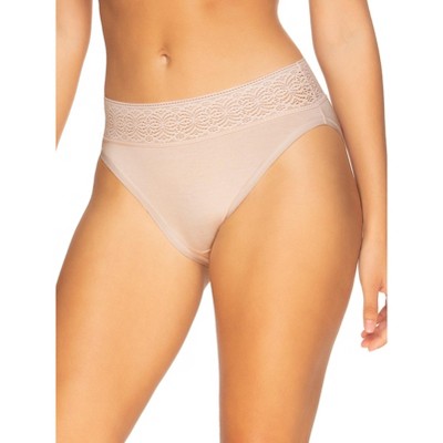 Serene Modal & Lace Hi Cut Panty | Felina | Women's Underwear