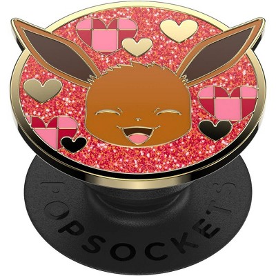 PopSockets Pokemon Cell Phone Grip & Stand - Eevee Enamel Hearts