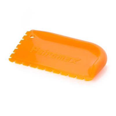 Petromax Pan Scraper, Clean Cast or Wrought Iron Dutch Ovens and Fire Skillets, High Heat Plastic, With Ridges
