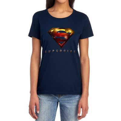 Women's Supergirl Logo Glare T-Shirt