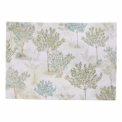 Split P Eden Floral Green Placemat Set of 4