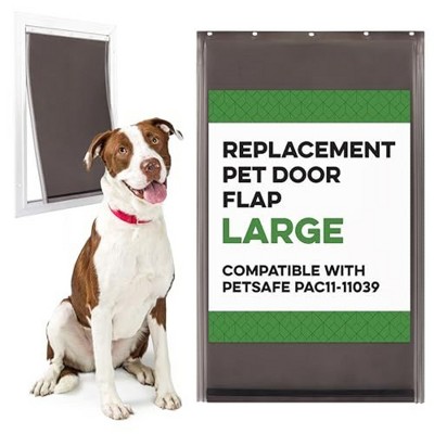 Evergreen Pet Supplies Large Replacement Dog Door Flap - Fits Petsafe Freedom - Flexible Doggy Door Flap for Small, Medium, and Large Dogs and Cats - Weather Resistant and Easy to Install
