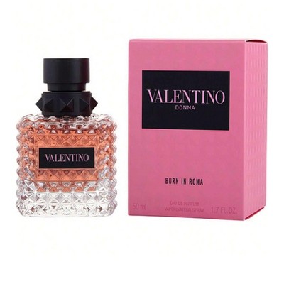 Valentino Donna Born In Roma By Valentino Women Jasmine Sambac, Jasmine, Jasmine Tea, Bourbon Vanilla, Cashmeran  Eau De Parfum Spray 1.7 Oz