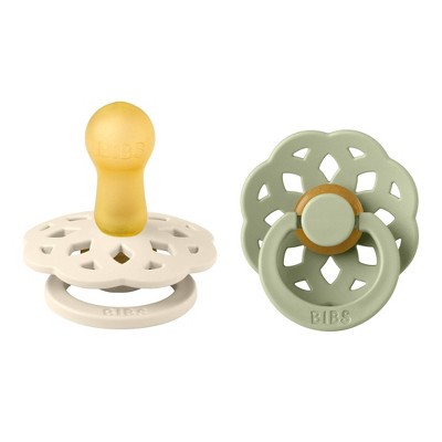 Bibs Boheme Latex Pacifier - 2pk