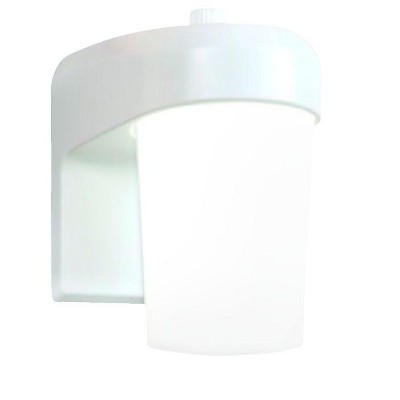 Halo White Dusk to Dawn LED Jelly Jar Light w/Photocell
