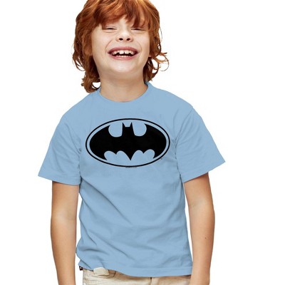 Boys' Short Sleeve Batman Black Bat T-Shirt