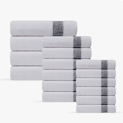 Depera Home 16pc Turkish Bath Towel Set