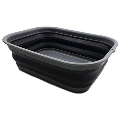 SAMMART 12L (3.17 Gallon) Collapsible Tub - Foldable Dish Tub
